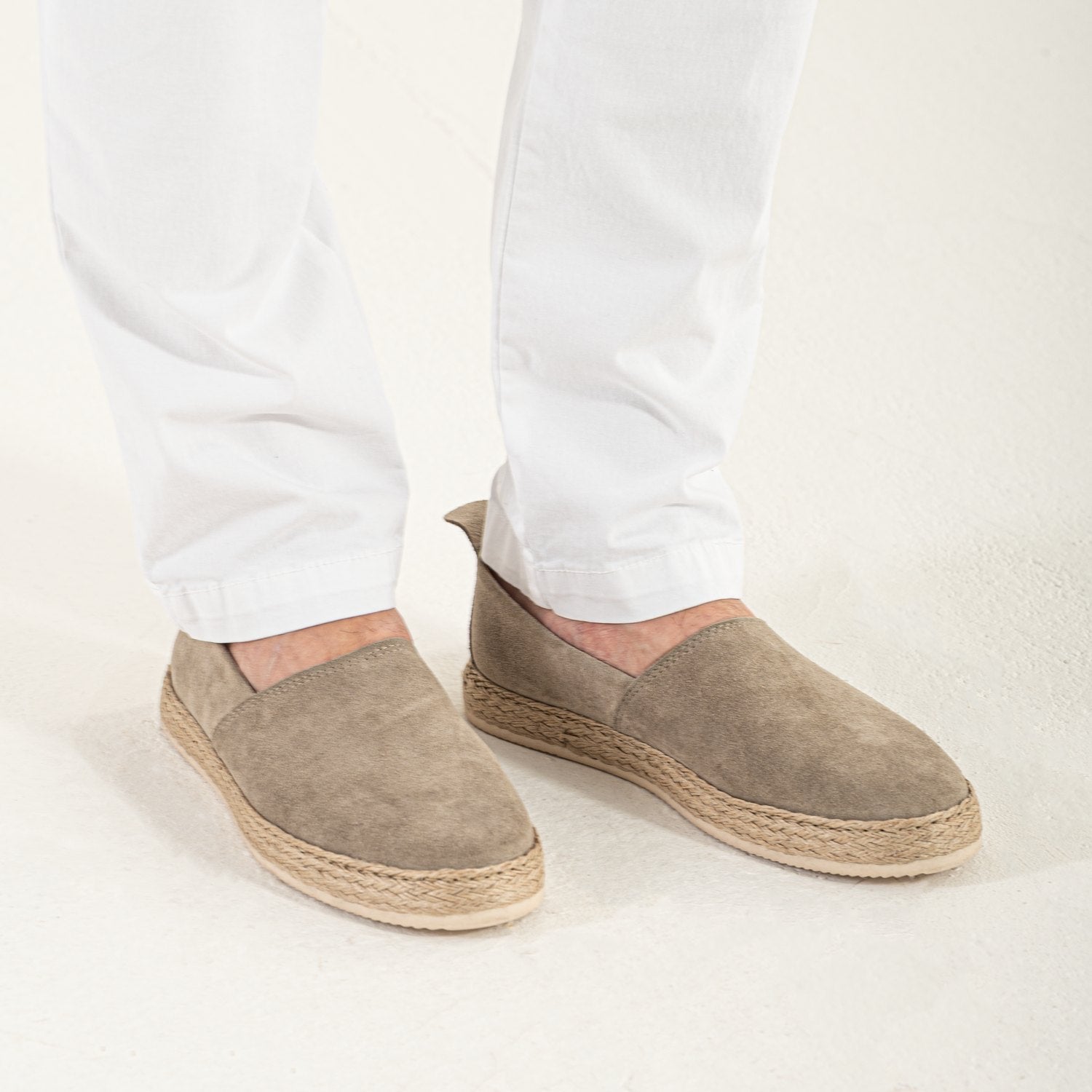 Espadrilles beige taupe