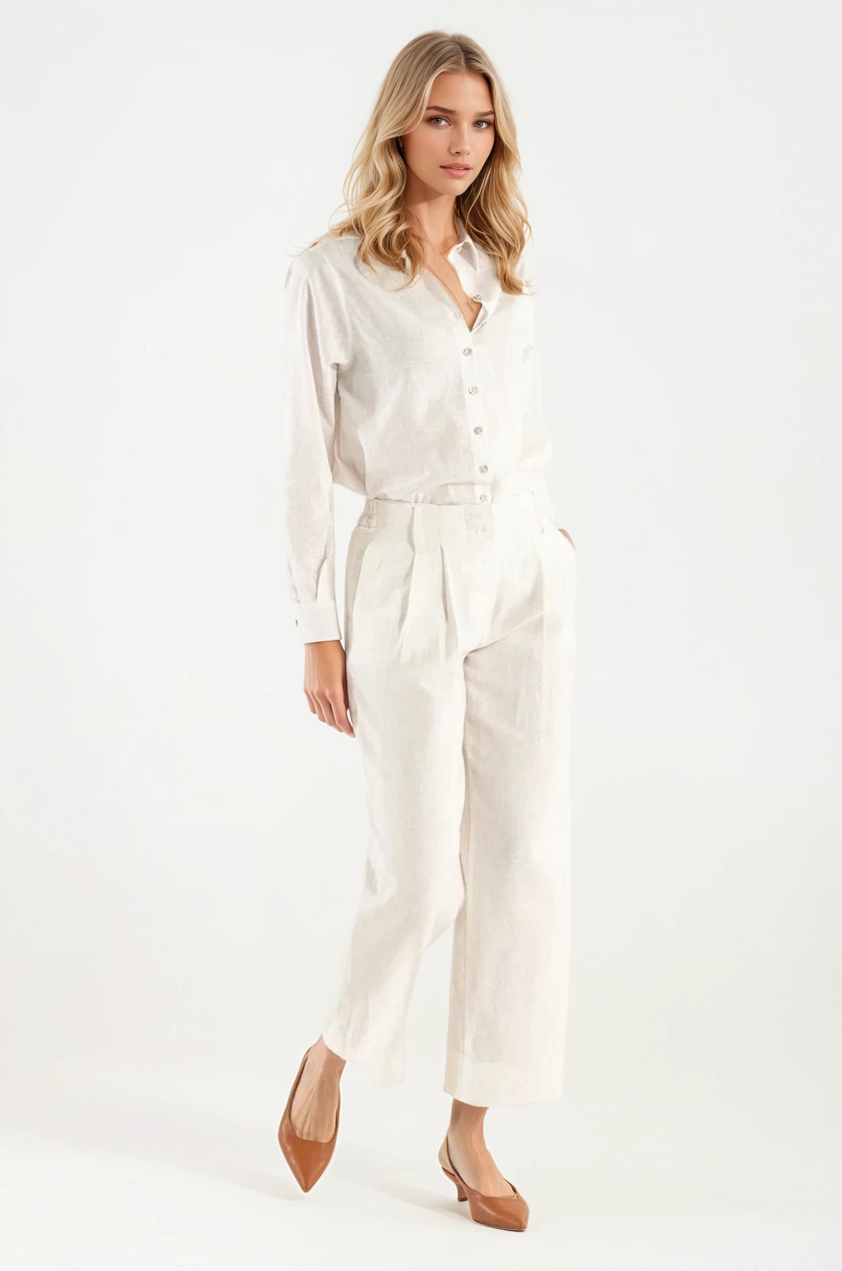Pantalone Milano Colore Crema