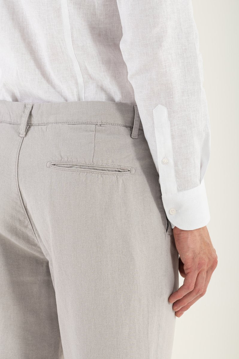 Pantalone di Lino Grigio