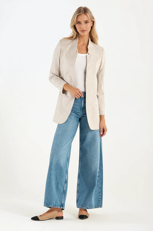 Culoarea naturală a lui Saint Tropez Blazer