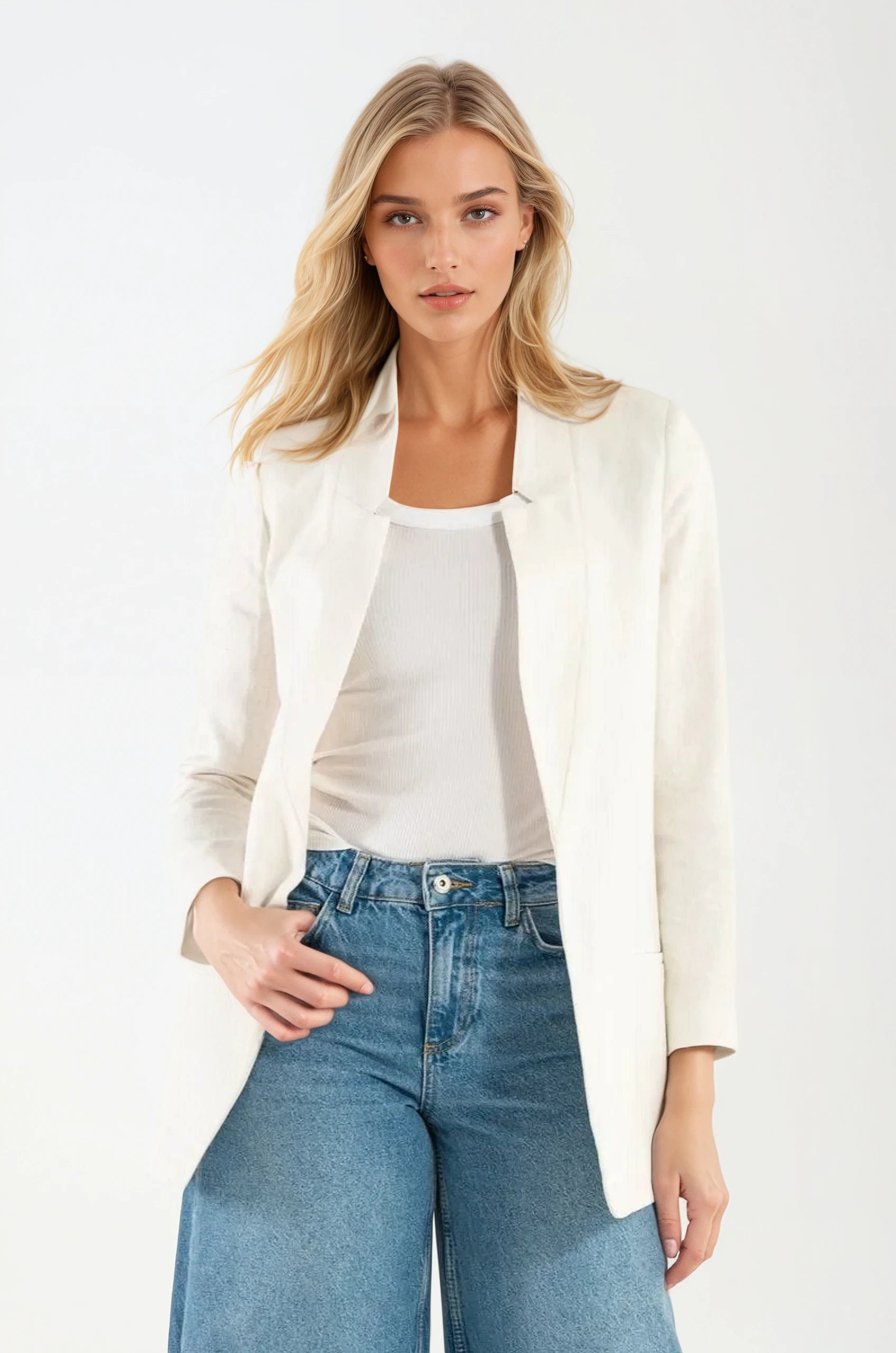 Blazer Saint Tropez Colore Panna