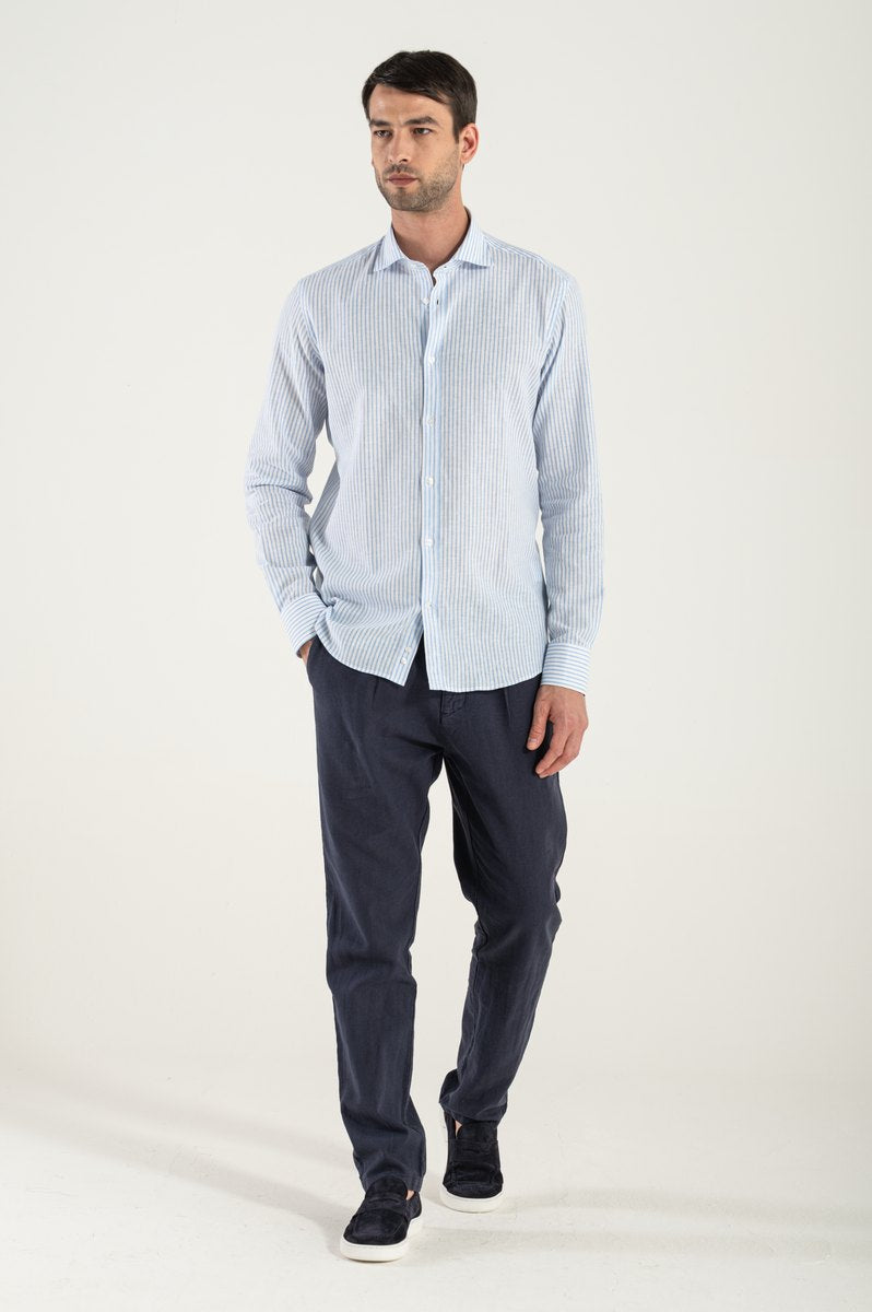 Linen shirt celestial wand