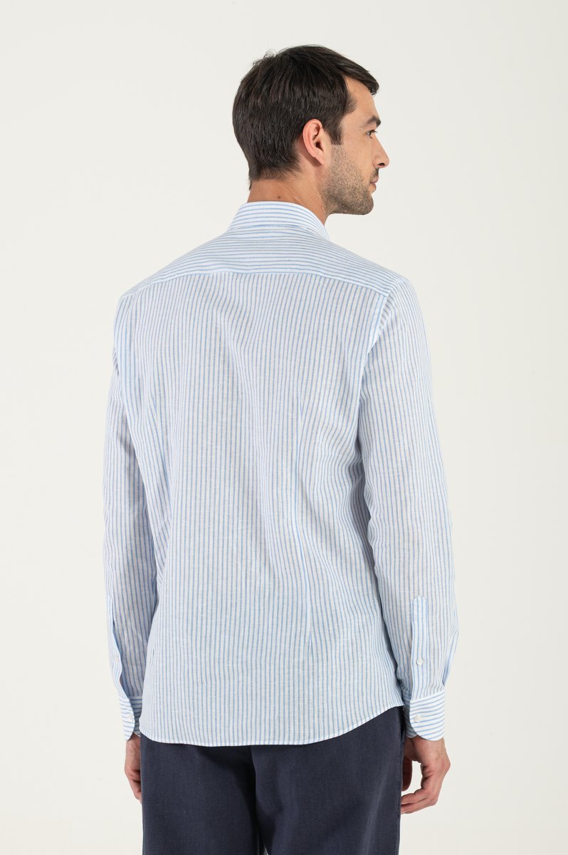 Linen shirt celestial wand