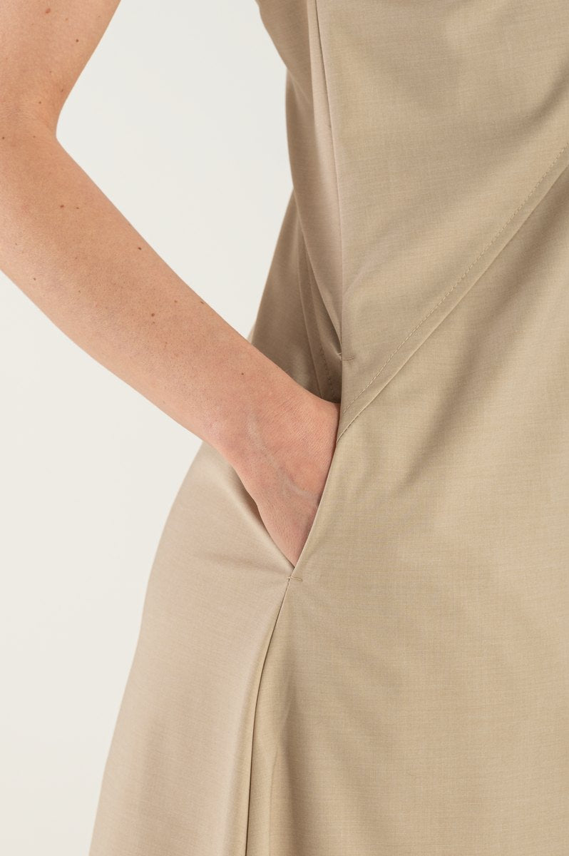 Vestito Telaflex Colore Beige