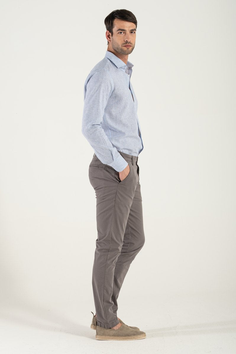 Lino Righine Blue Shirt