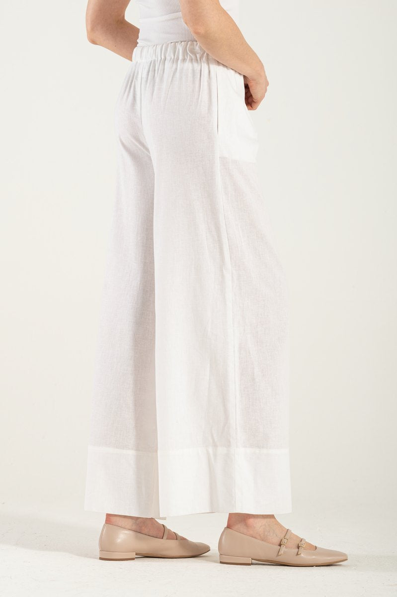 Pantalone Lacci Bianco Ottico
