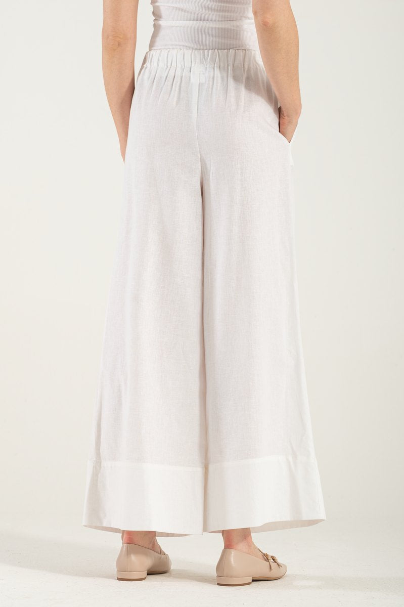 Pantalone Lacci Bianco Ottico