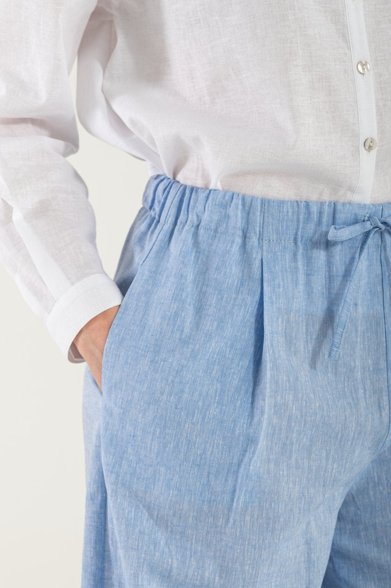 Pantalone Lacci Celeste