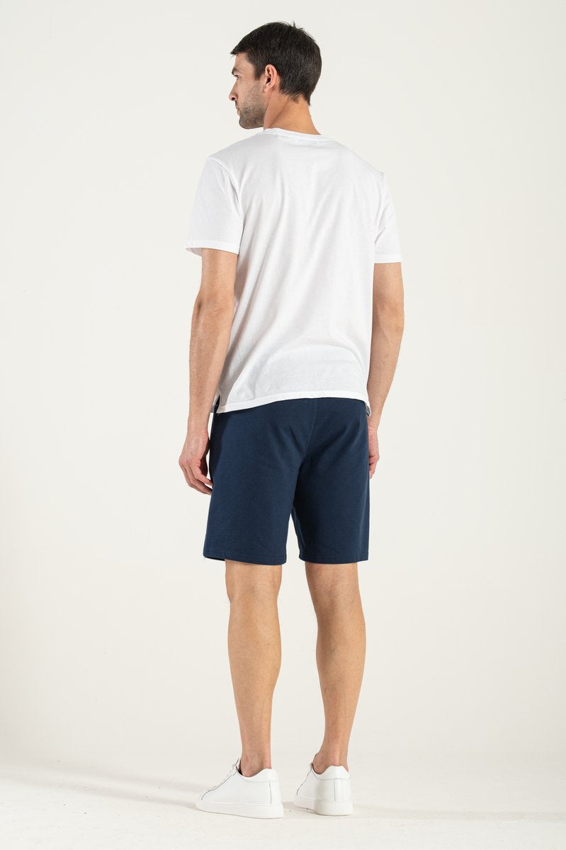 Bermuda Felpato Blu