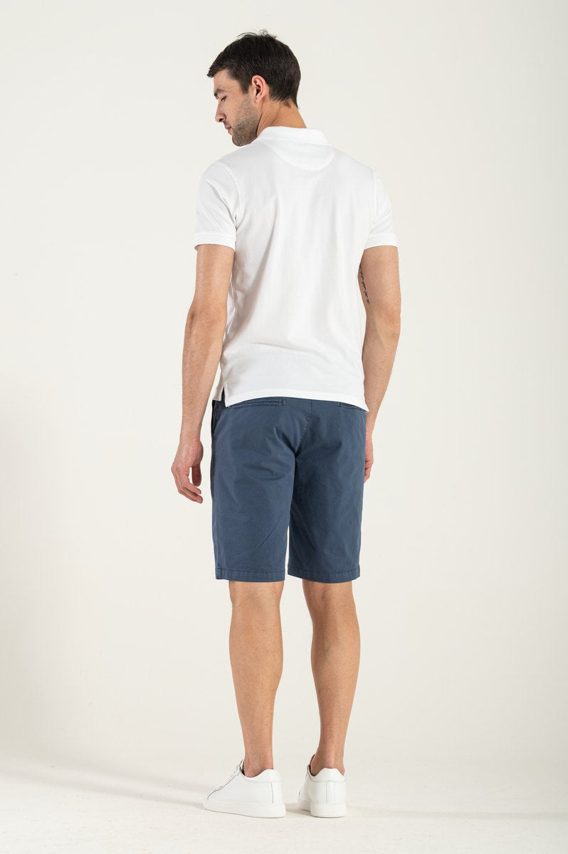 Bermuda Uomo Cotone Blue Royal