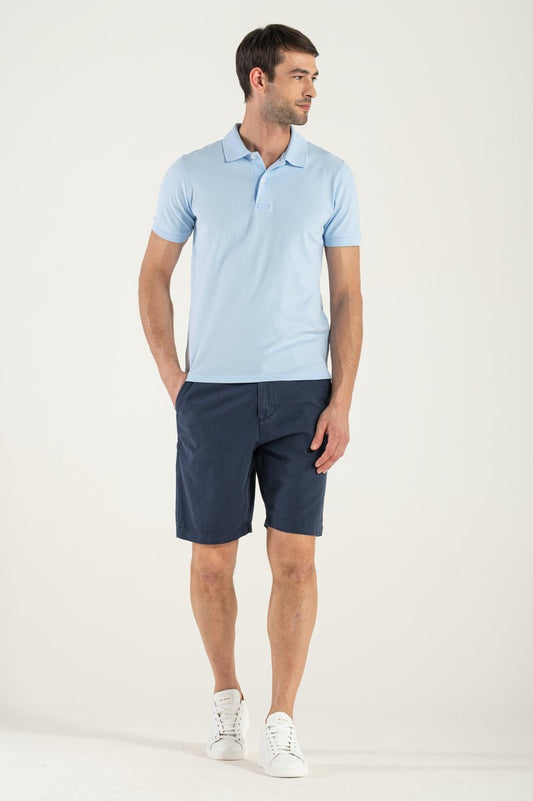 Bermuda Man Lino Blue Royal