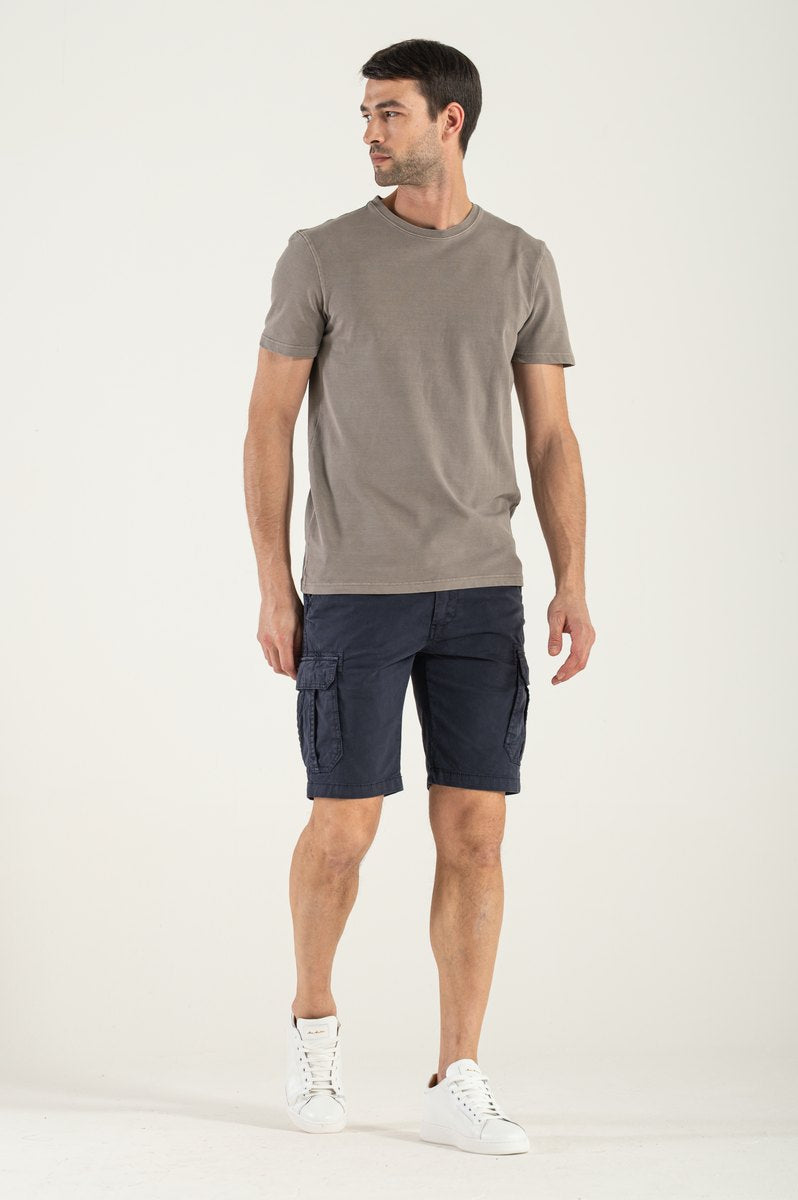 T-Shirt Stone Washed Fango