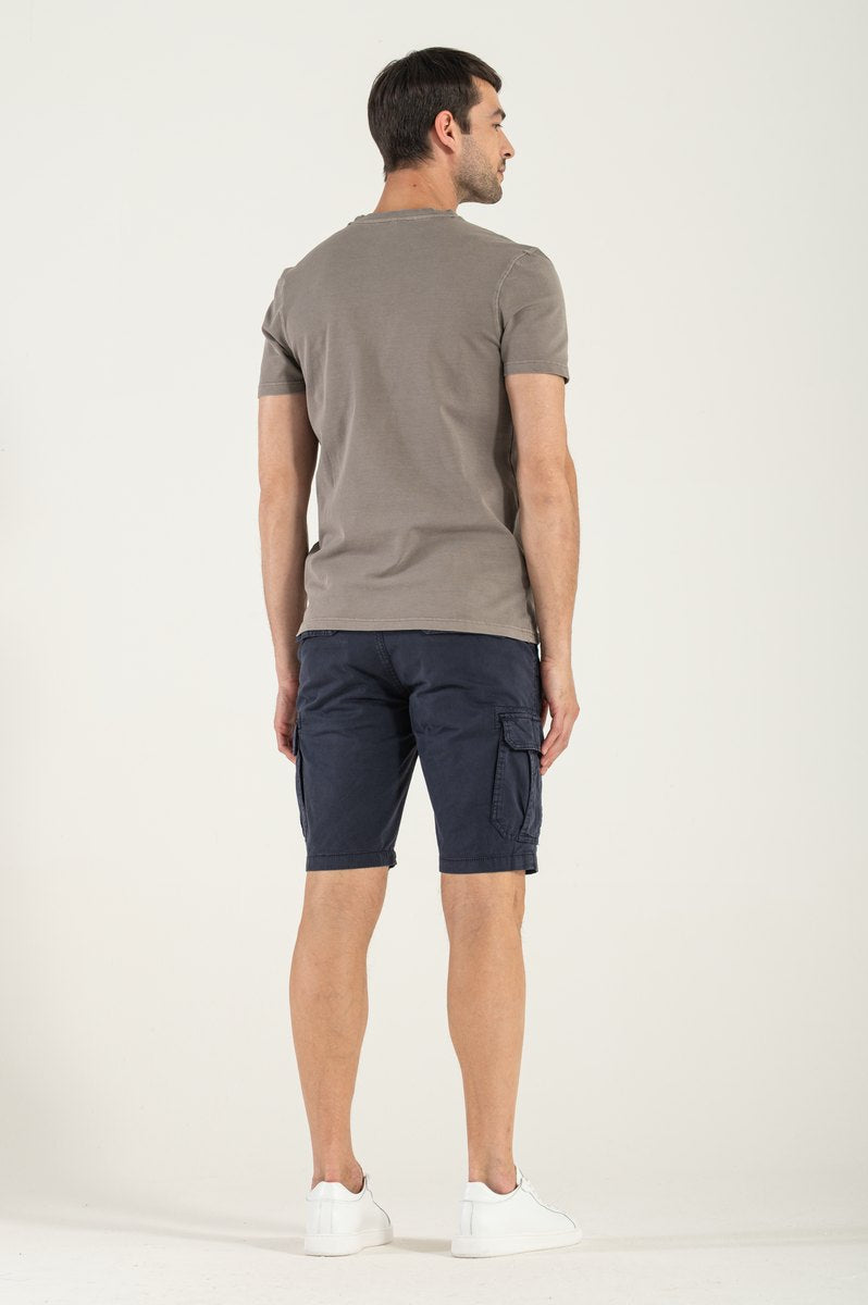 T-Shirt Stone Washed Fango