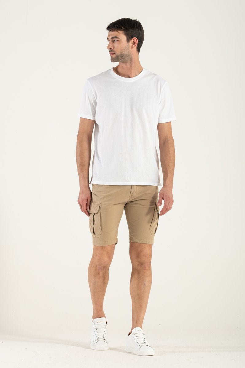 White Half Sleeve T-Shirt