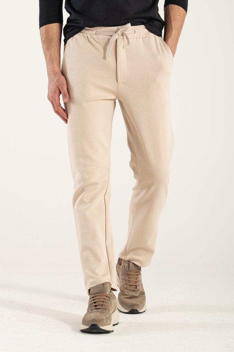 Pantaloni de hanorac bej