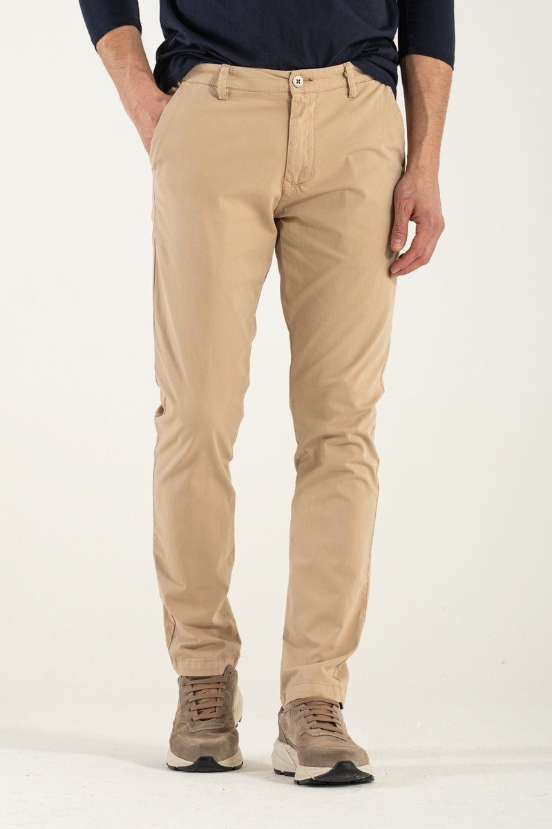 Pantaloni de vară de primăvară bej