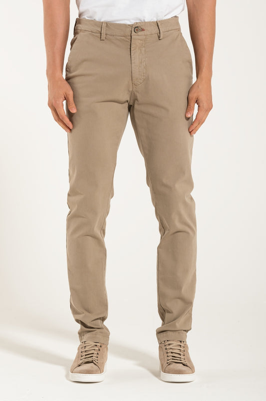 Pantalone Tortora Slim