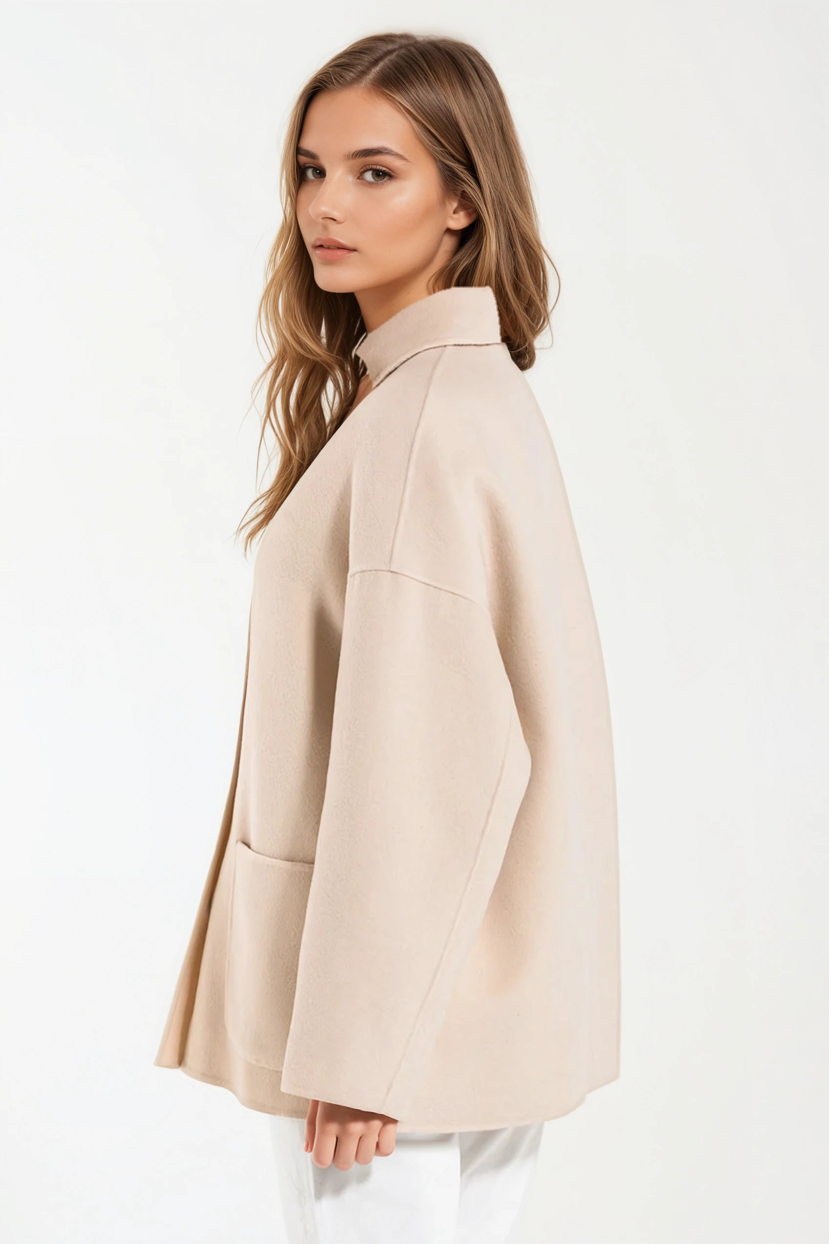 Giacca Cappotto Camel