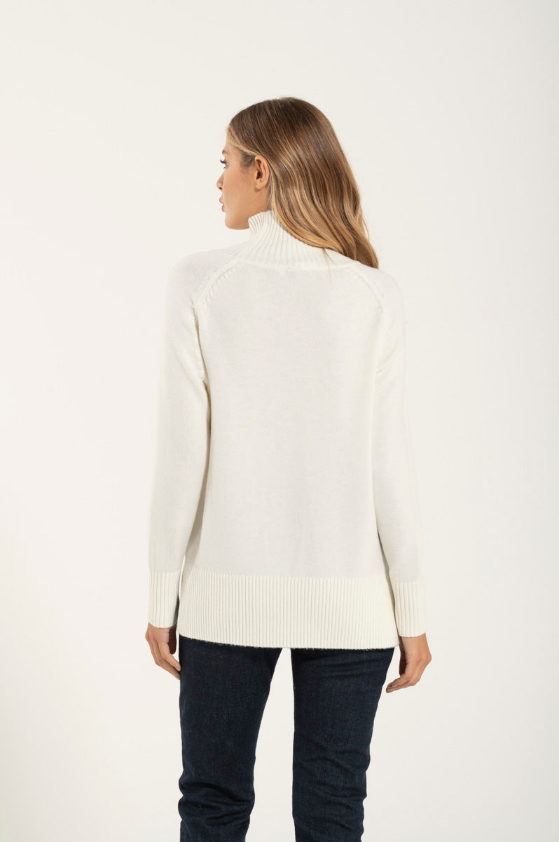 Collo Alto Cashmere Premium Naturale