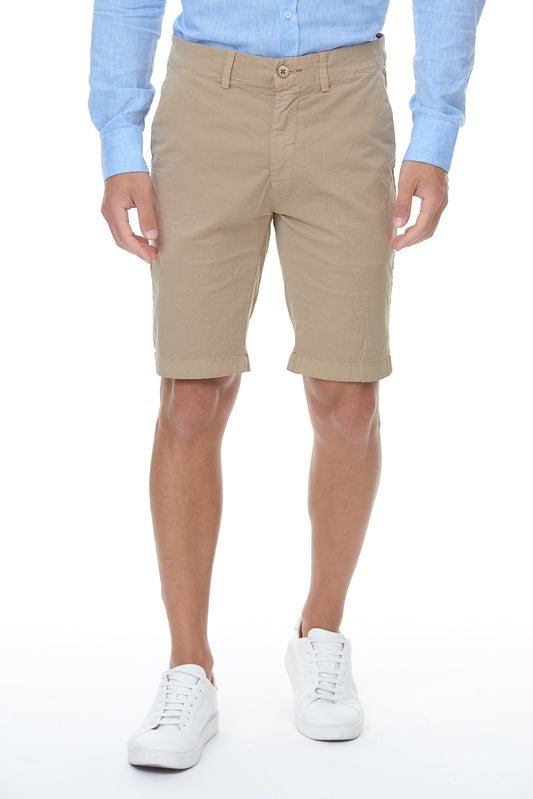 Bumbac bej bermuda bej