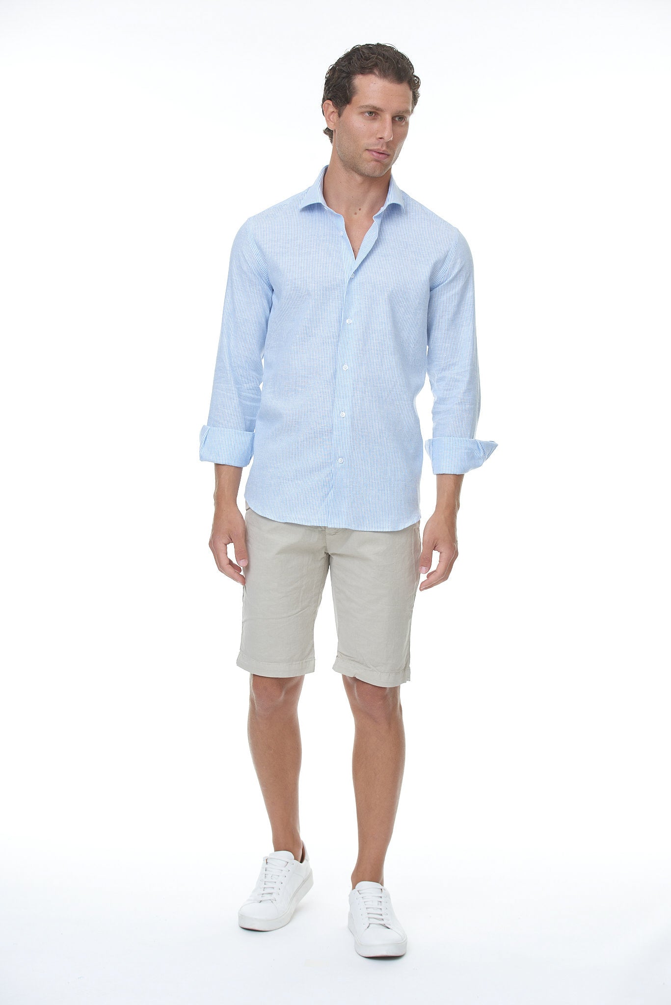 Crema de algodón de Bermuda Man