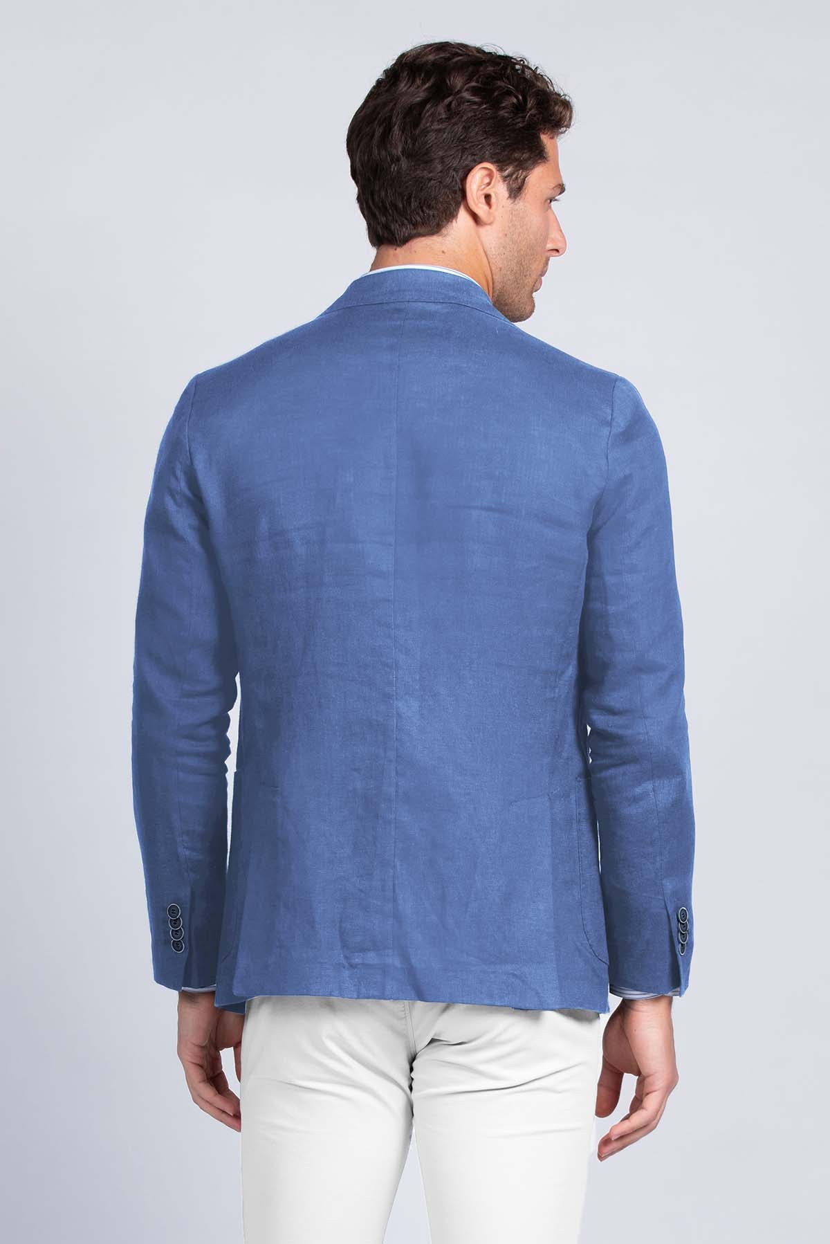 Chaqueta azul primavera verano