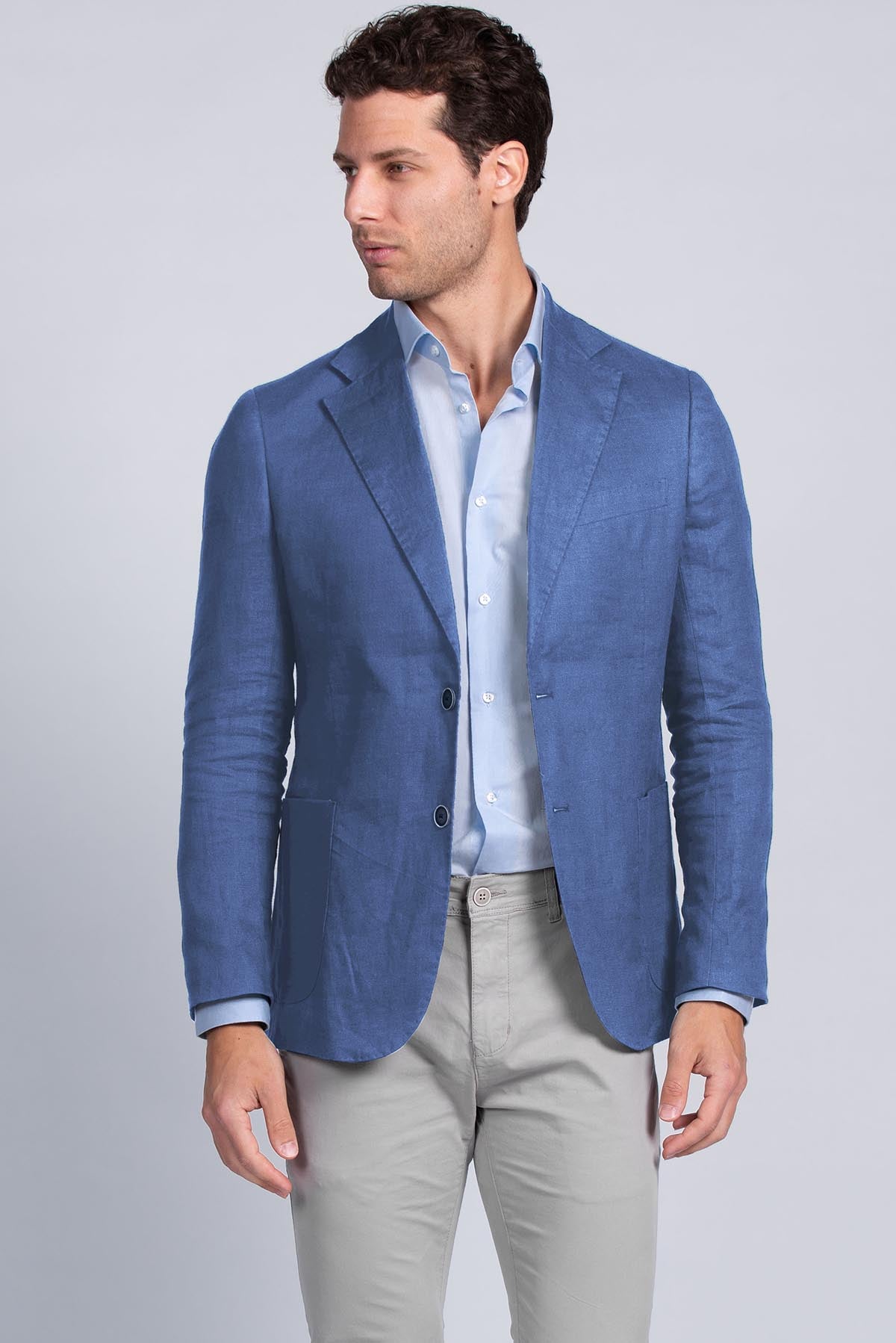 Chaqueta azul primavera verano