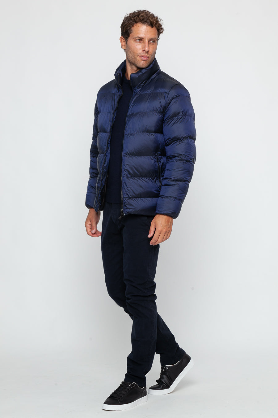 Navy blue duvet