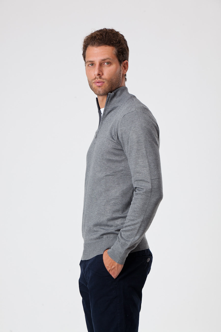 Pull premium en cachemire et mérinos