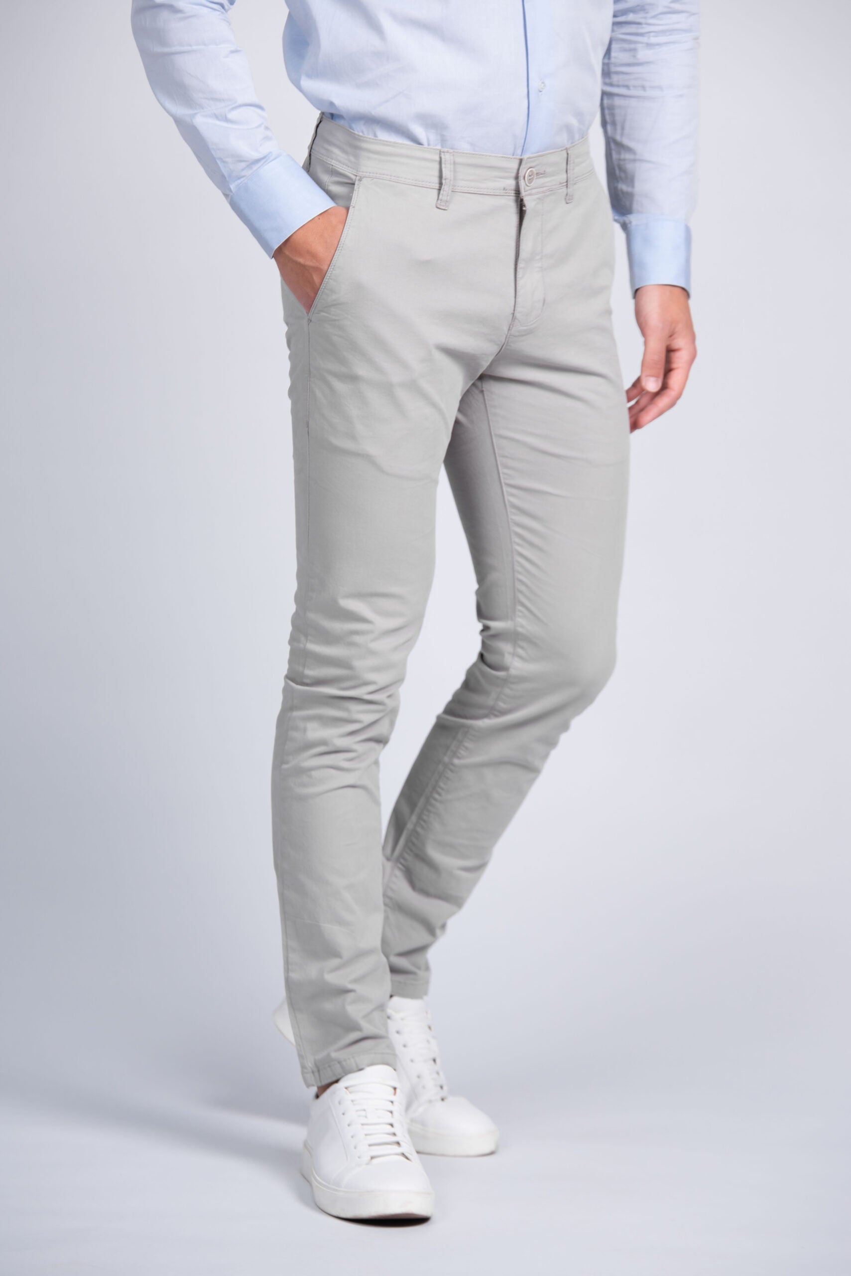 Gray trousers Made in Italy