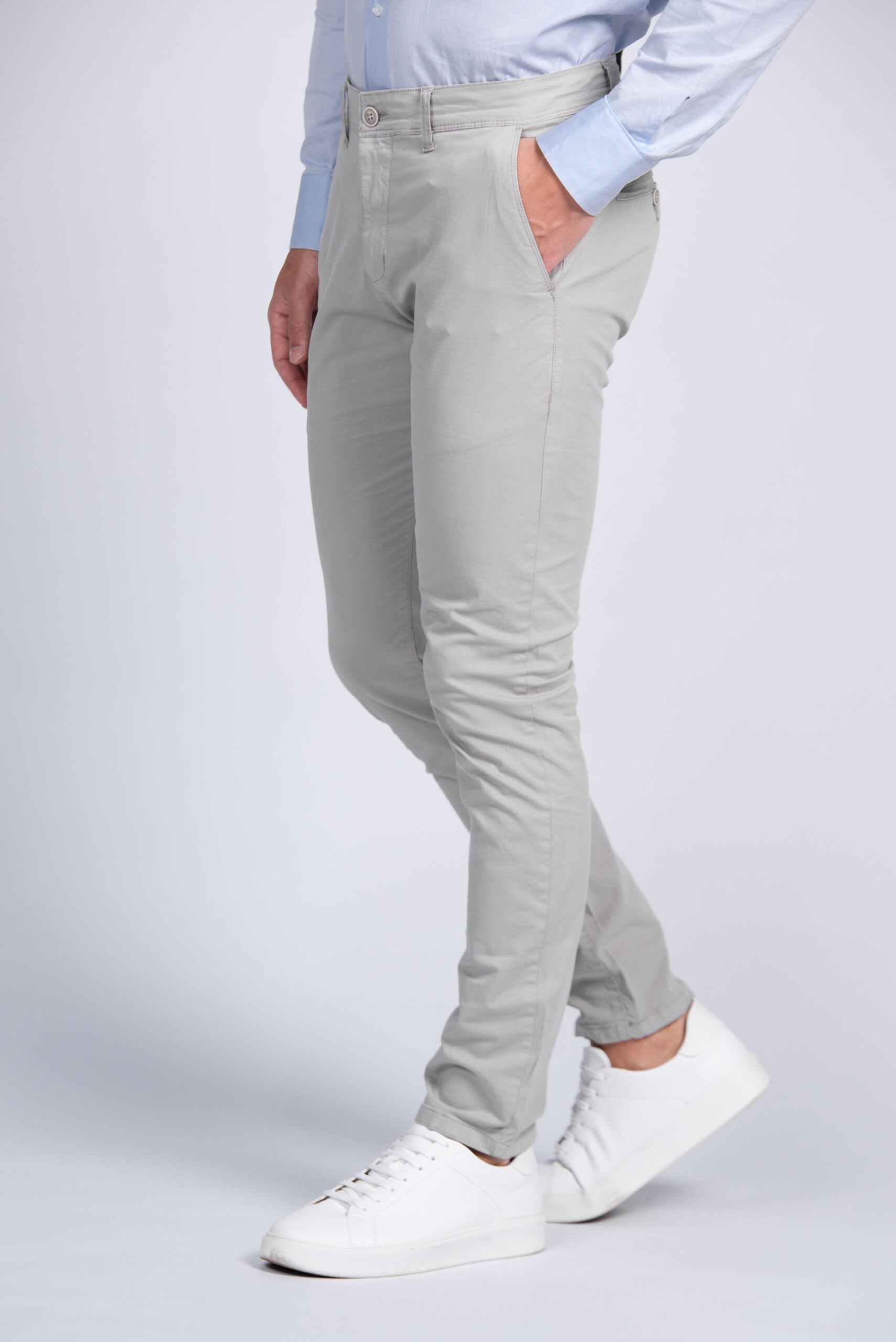 Gray trousers Made in Italy
