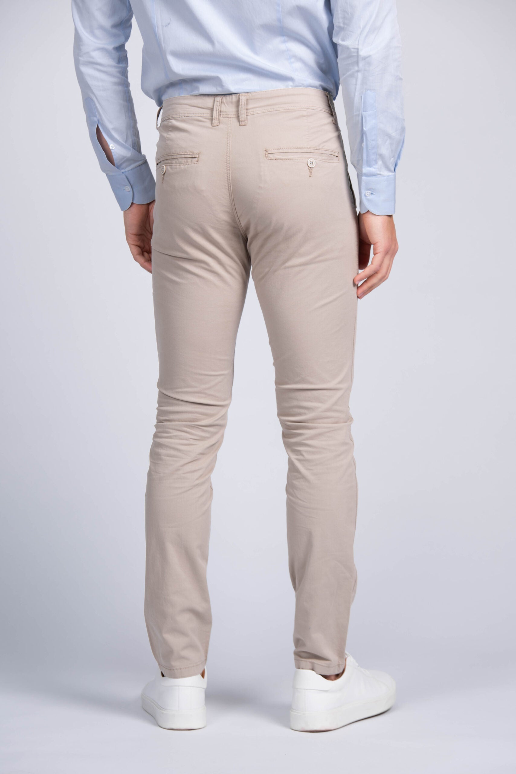 Pantalón beige Made in Italy