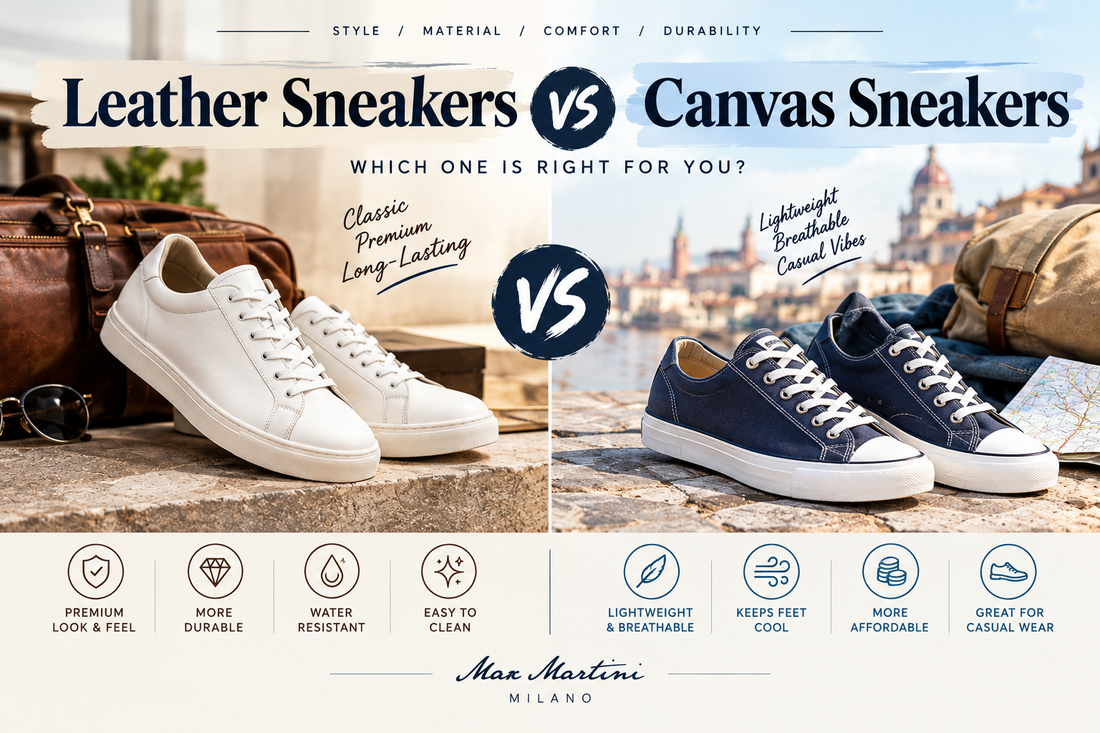 Leather vs Canvas Sneakers: What They Actually Cost You Over Time