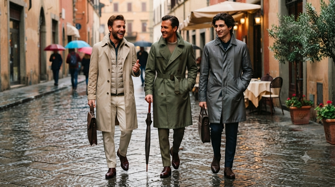 How Italian Men Stay Elegant When the Weather Turns