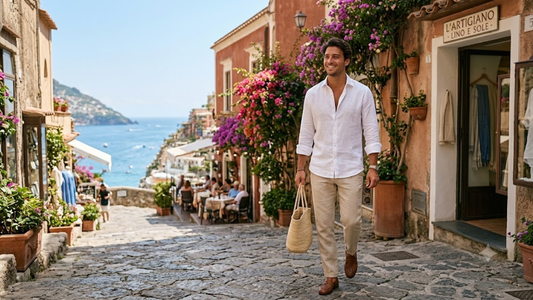 The White Pure Linen Shirt: Italy's Answer to Summer Heat