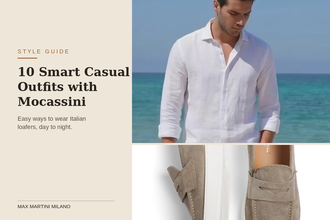10 Smart Casual Outfits with Mocassini