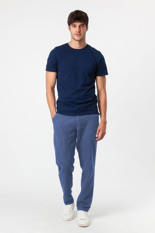 <tc>Linen trousers Made in Italy</tc>