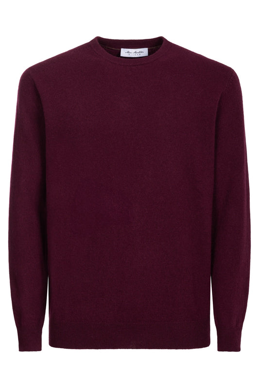 Girocollo Uomo Bordeaux