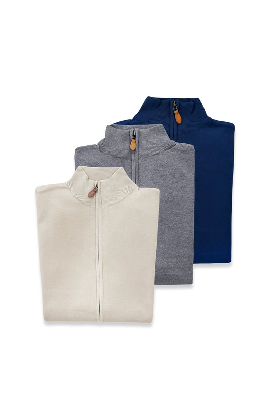 Pack 3 Maglioni Cardigan