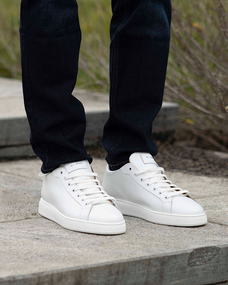 Sneakers Uomo Bianca Paris