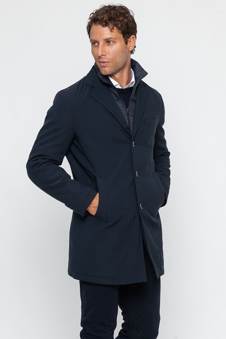Giubbotto Tecnico London Colore Blue