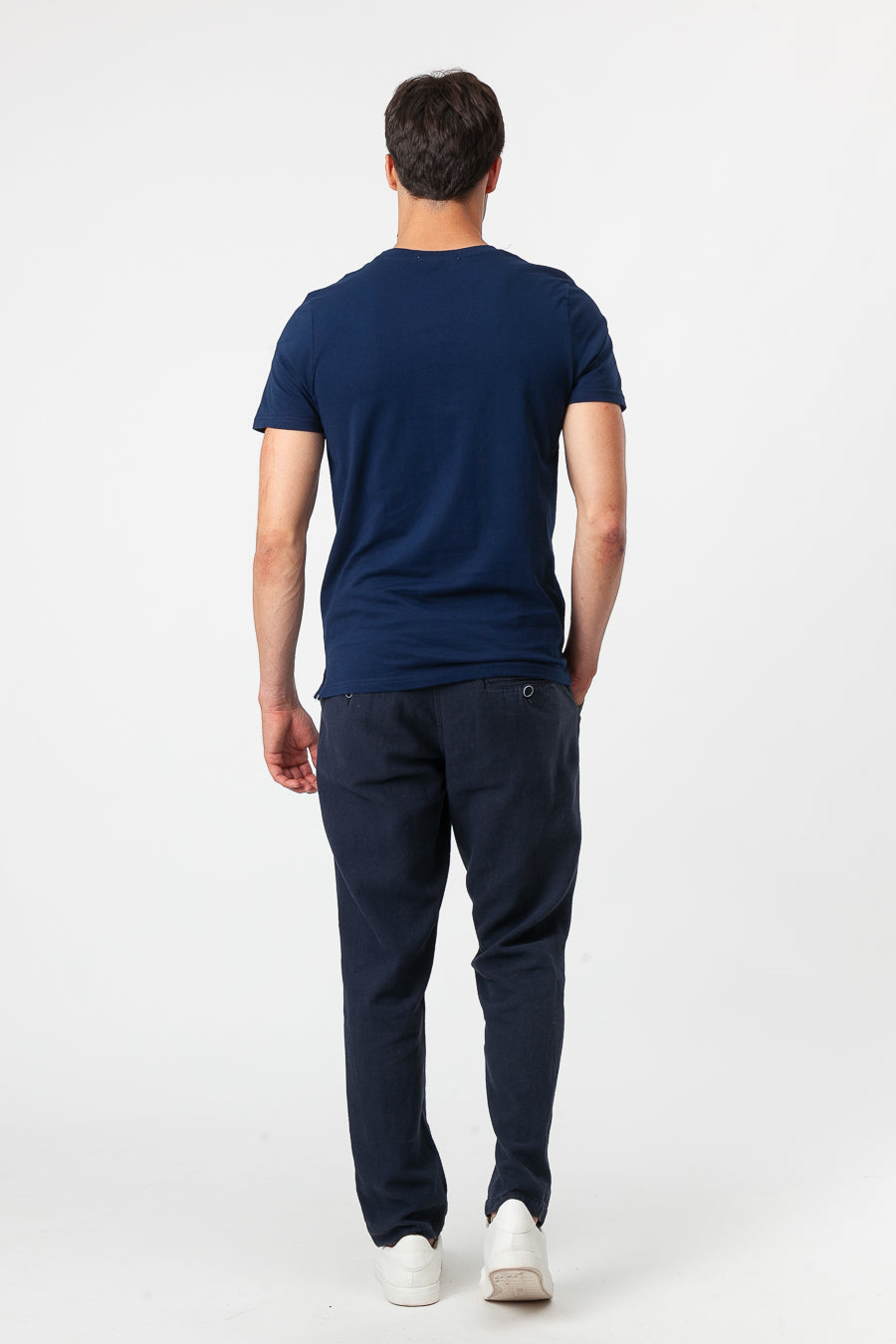 Pantalone di Lino Blue