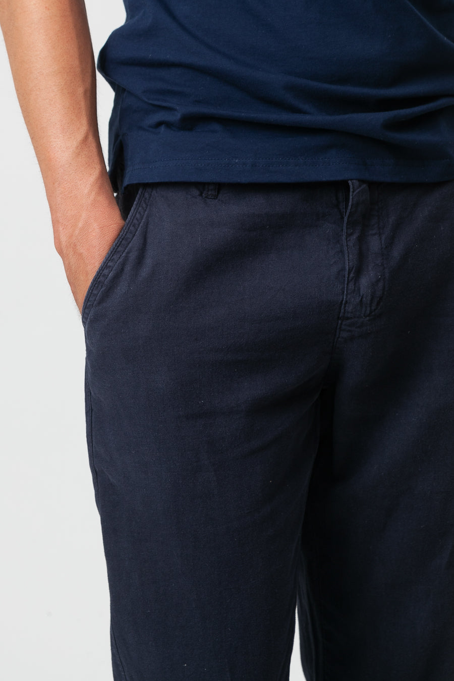 Pantalone di Lino Blue