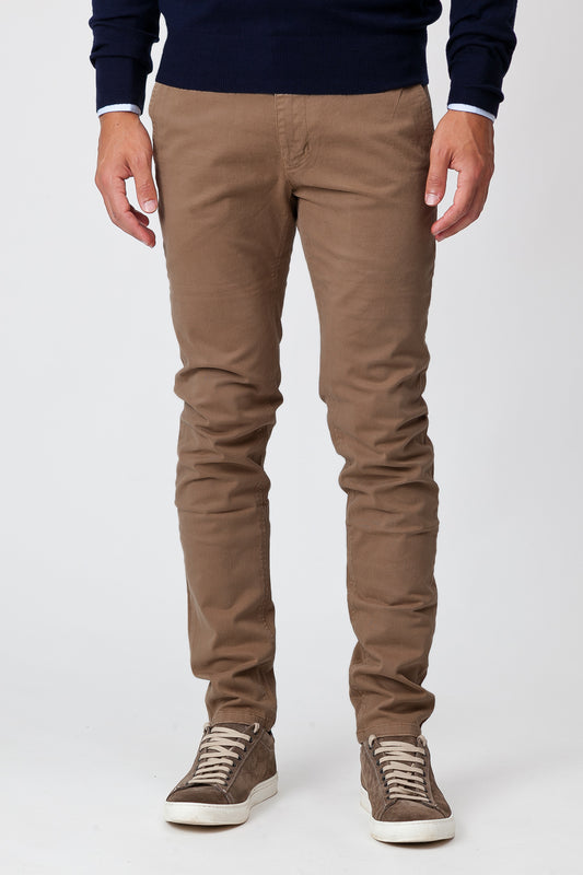 Extra slim cappuccino trousers
