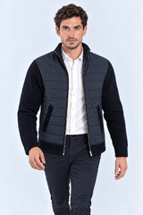 Giubbotto Moderno Blue Navy