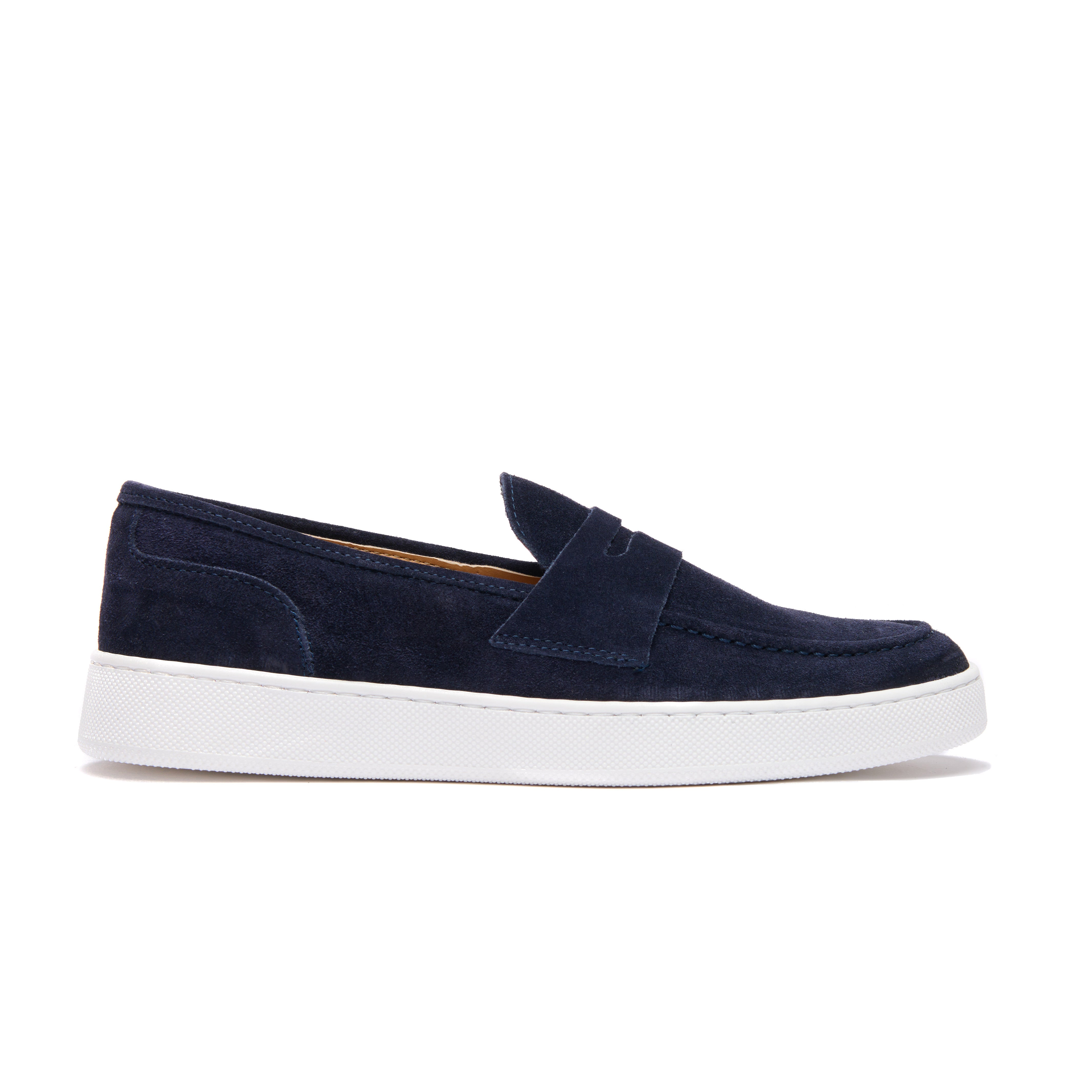 Mocassino Camoscio Blue Outlet