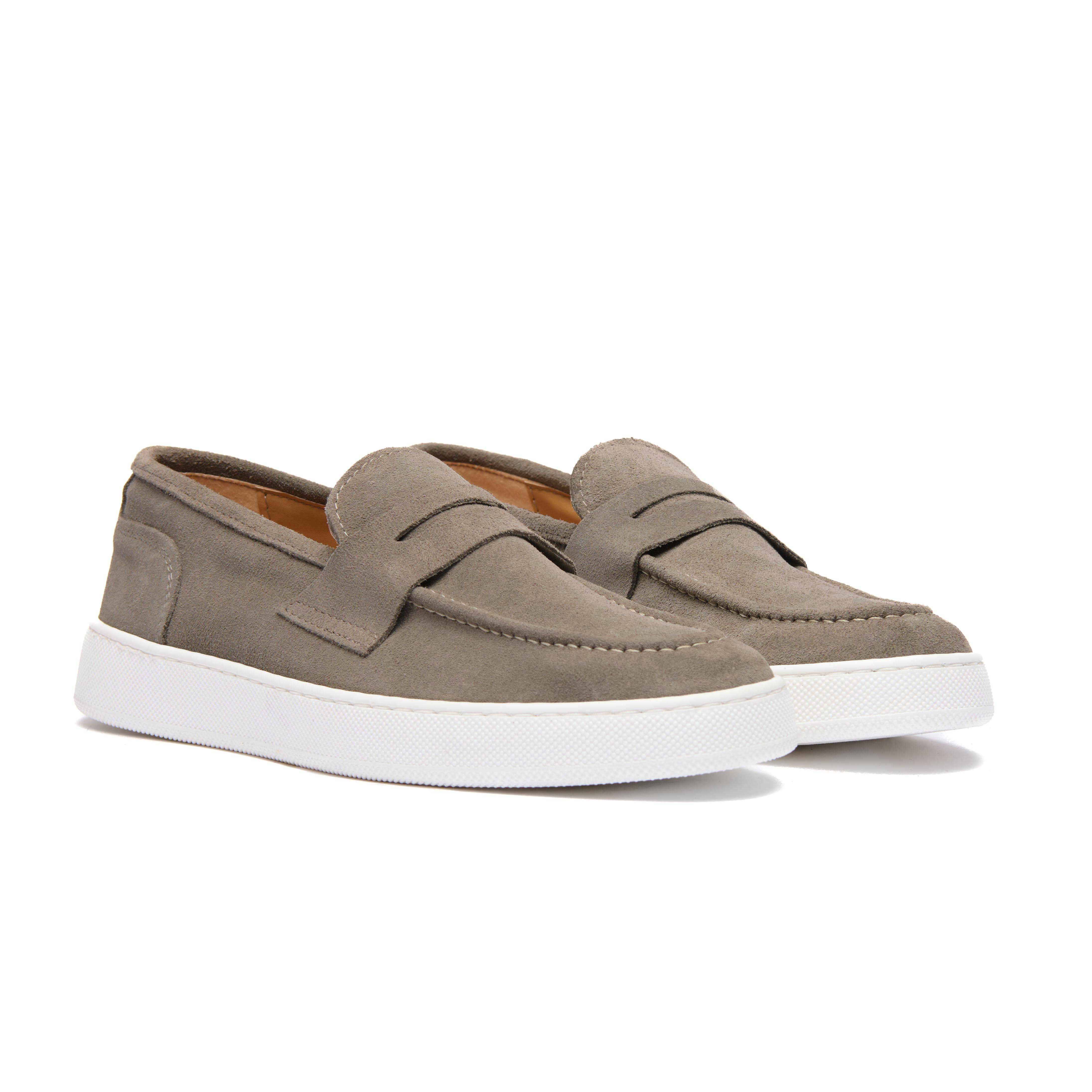 Mocassino Camoscio Beige Outlet