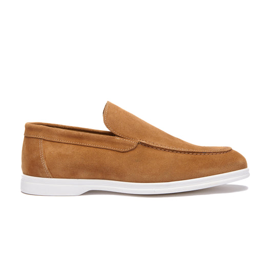 Premium Camel Chamois Moccasin