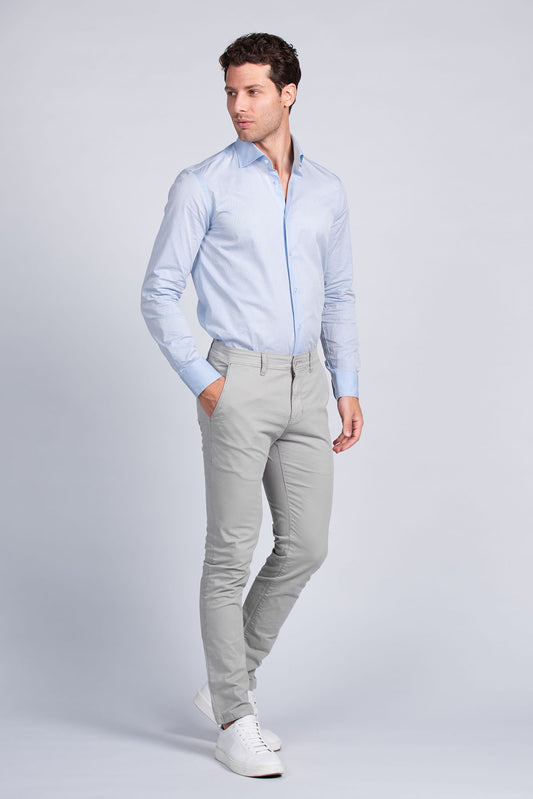 Gray trousers Made in Italy