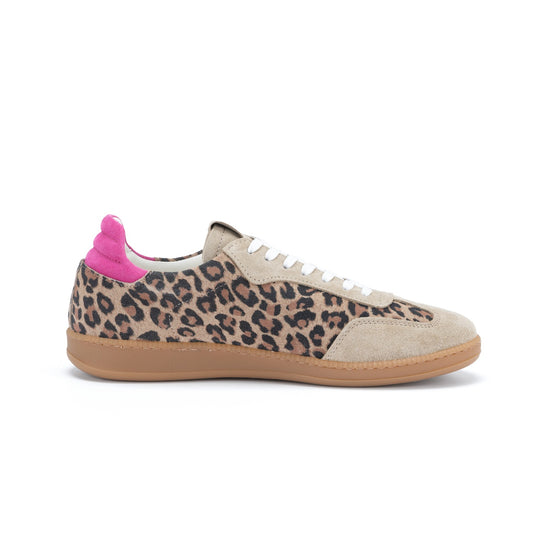 Sneakers Premium da Donna Bianca Fucsia